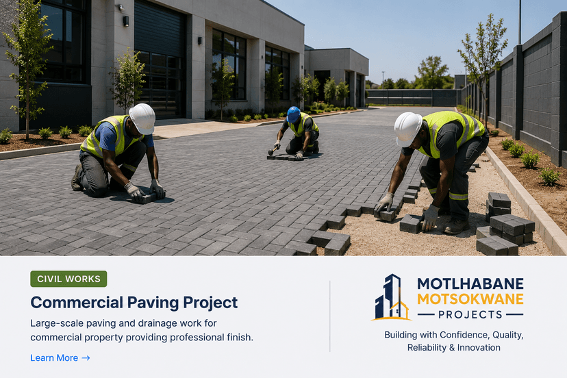 Commercial Paving Project