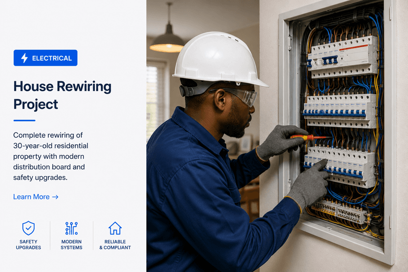 House Rewiring Project